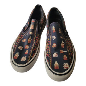 Vans X Nintendo Legend Of Zelda Parisian Classic Slip On Sneak Size M 8 , W 9.5